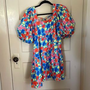 Nasty gal floral dress.